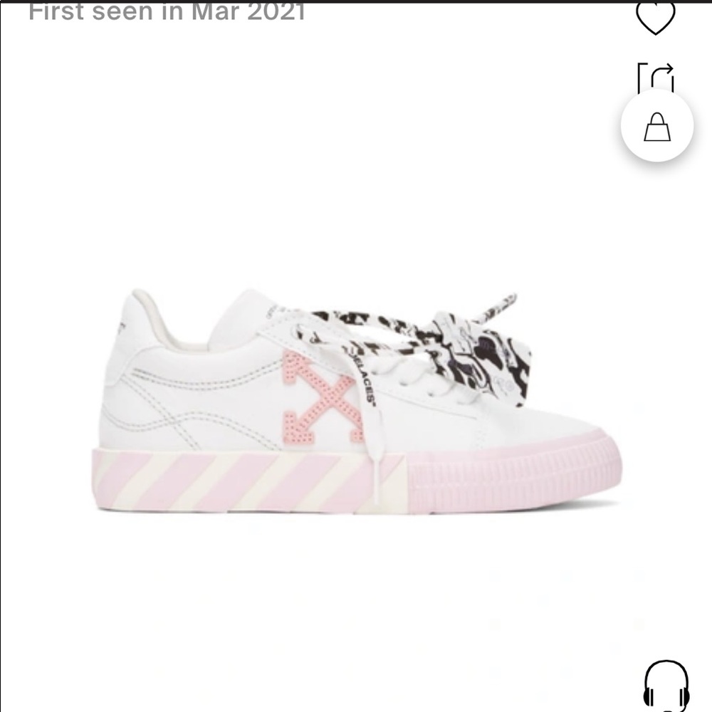 Exclusive Off-White Vulcanize Low-top Sneaker